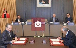 Cérémonie de signature de conventions de coopération avec le Haut-Commissariat au Plan et les universités marocaines
