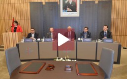 Enregistrement de la cérémonie de signature de conventions de coopération avec le Haut-Commissariat au Plan et les universités marocaines