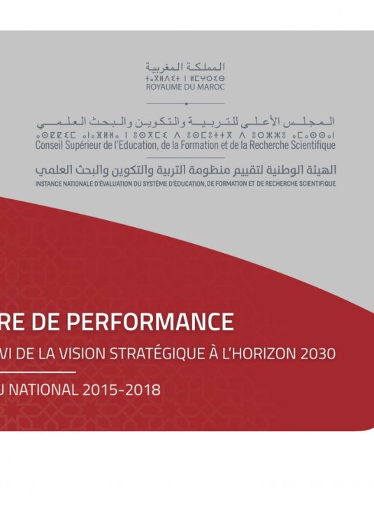 Cadre de performance de suivi de la vision stratégique à l’horizon 2030