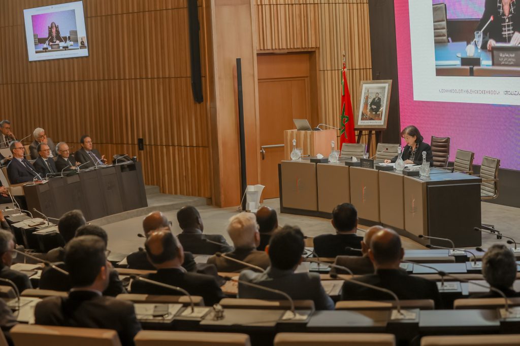 كلمة السيدة رحمة بورقية رئيسة المجلس في افتتاح دورة الجمعية العامة